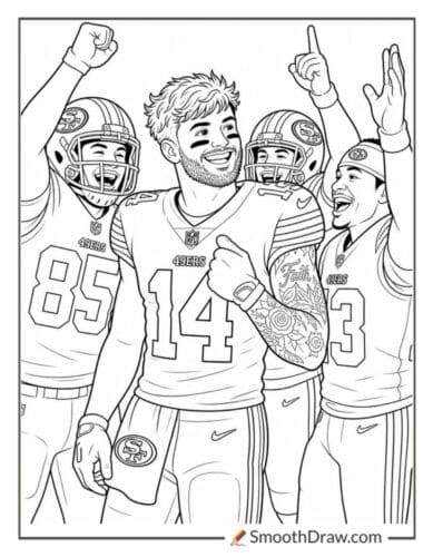 Ricky Pearsall Sideline Celebration