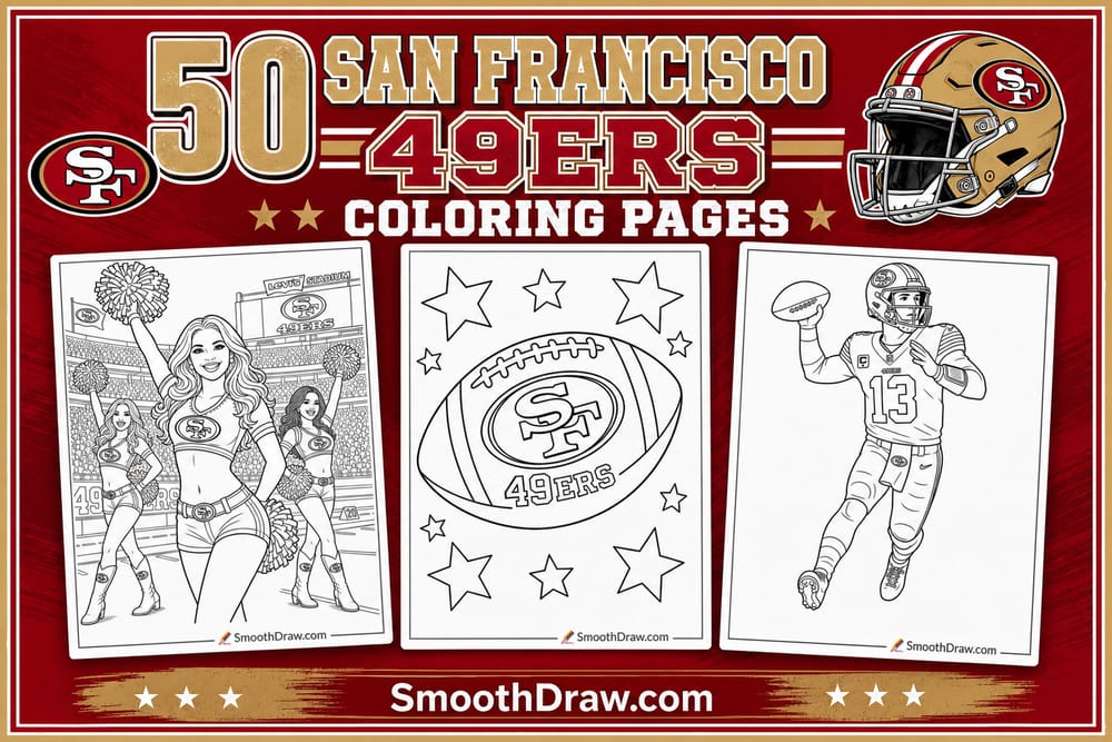 San Francisco 49ers coloring pages
