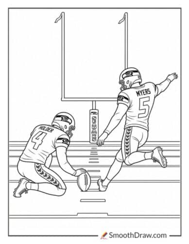 Seattle Seahawks Field Goal Attempt