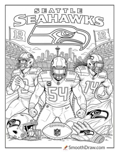 Seattle Seahawks Promo Artwork