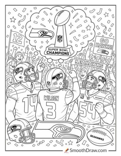 Seattle Seahawks Trophy Dream