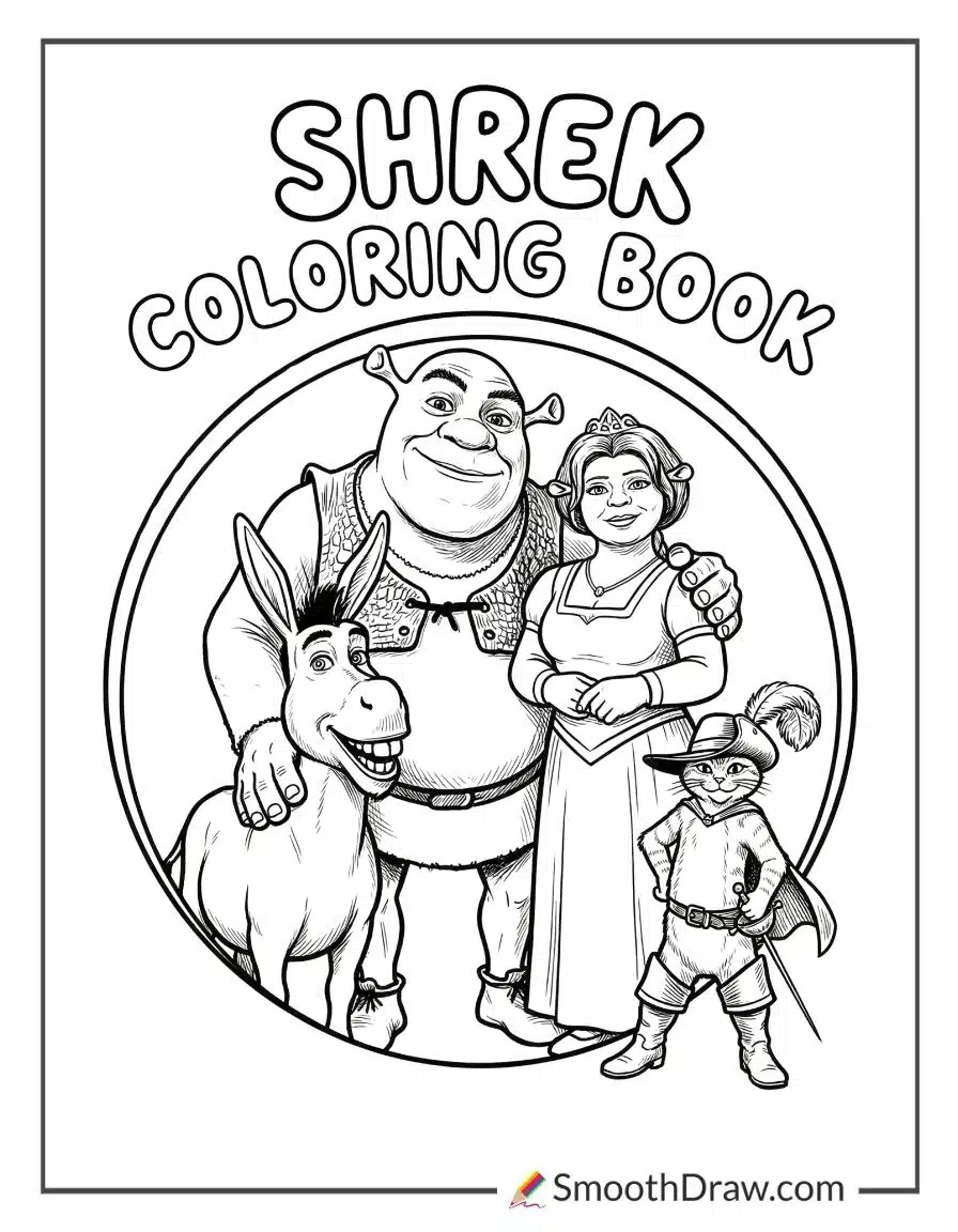 Shrek Coloring Book