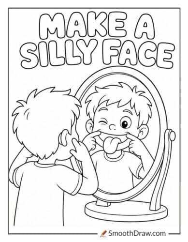 Silly Face Emotions Practice