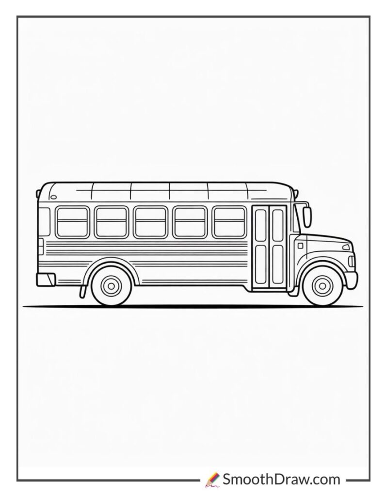 School Bus Rpintouts 34 School Bus Coloring Pages For Kids