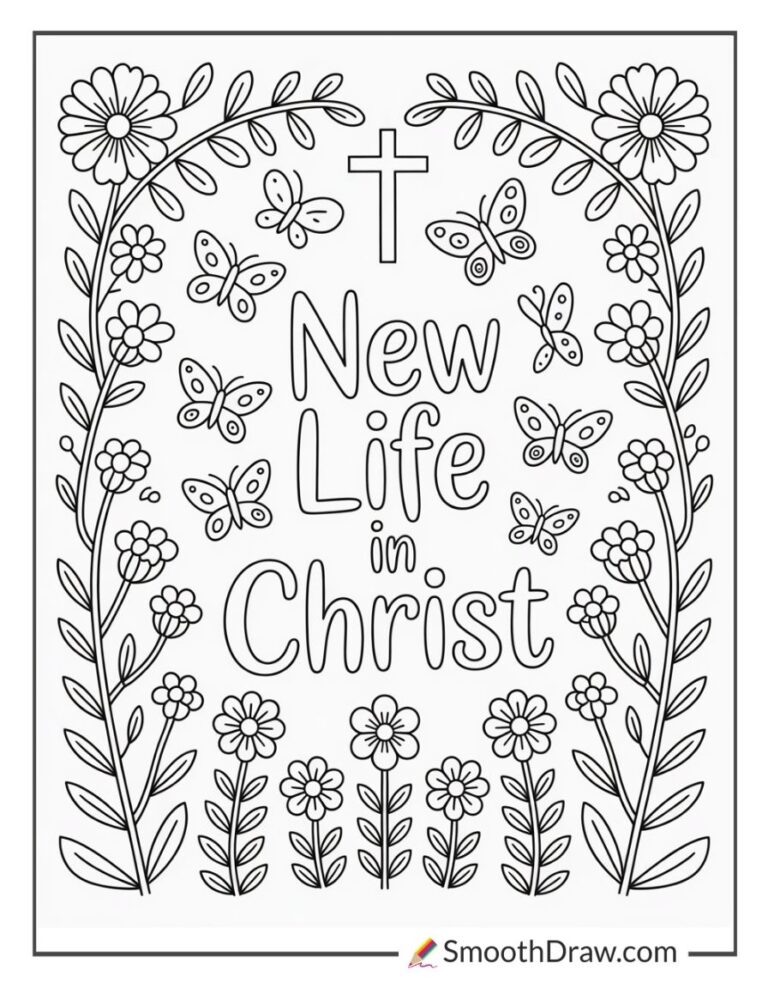 Spring Religious Coloring Pages 75 Spring Coloring Pages (Free PDF Printables)