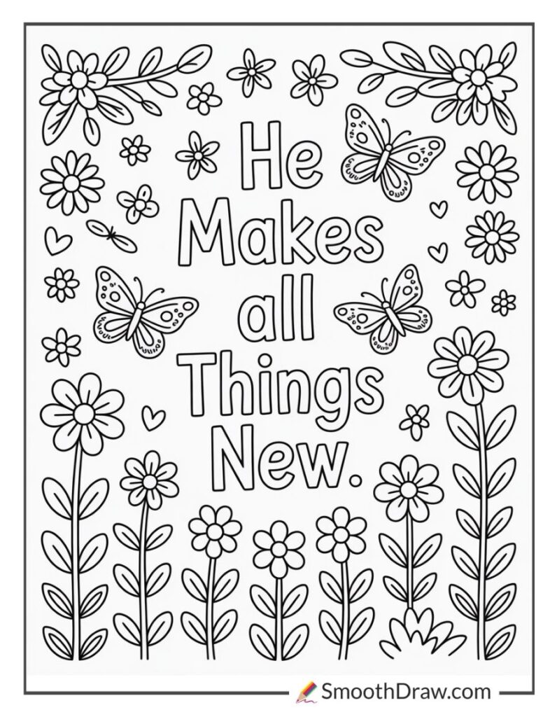 Spring Scripture Coloring 67 Bible Verse Coloring Pages (Free PDF Printables)