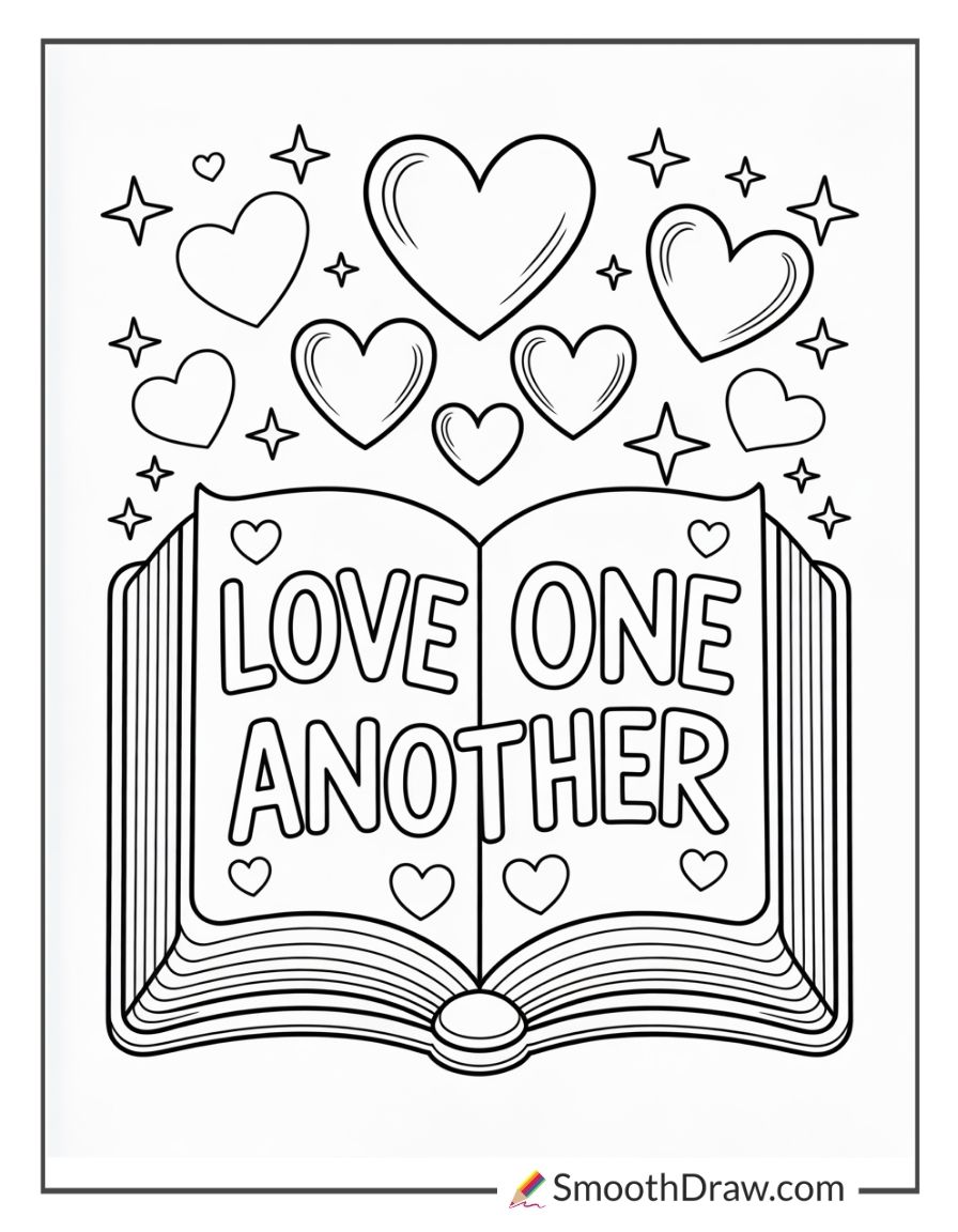 Sunday School Bible Verse Coloring Pages For Kids