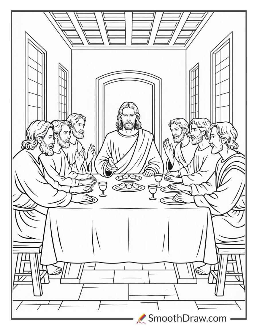 Sunday School Last Supper