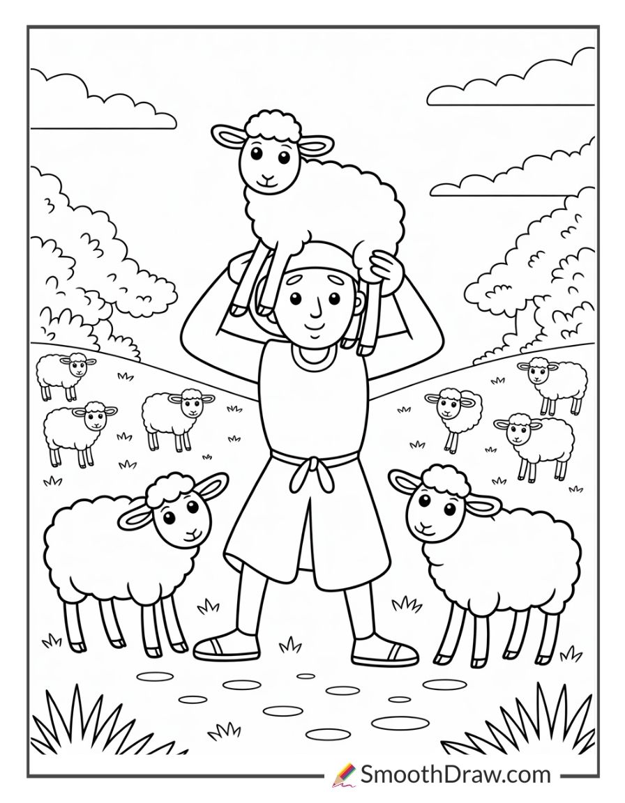 Sunday School Lost Sheep