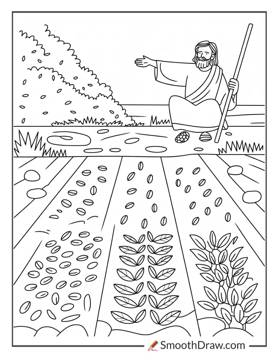 Sunday School Parable Of The Sower
