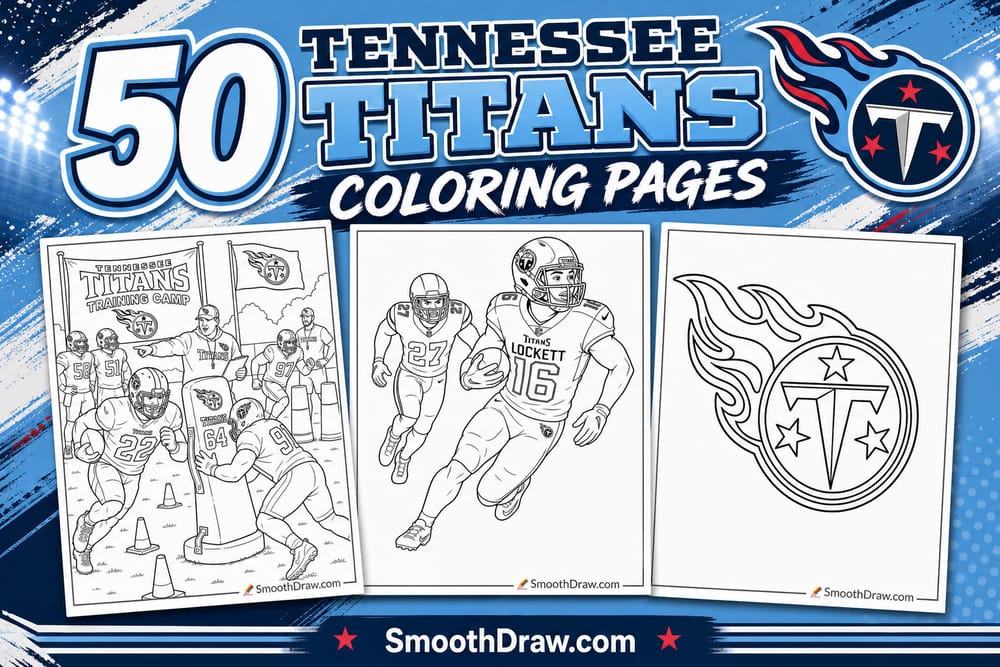 Tennessee Titans coloring pages