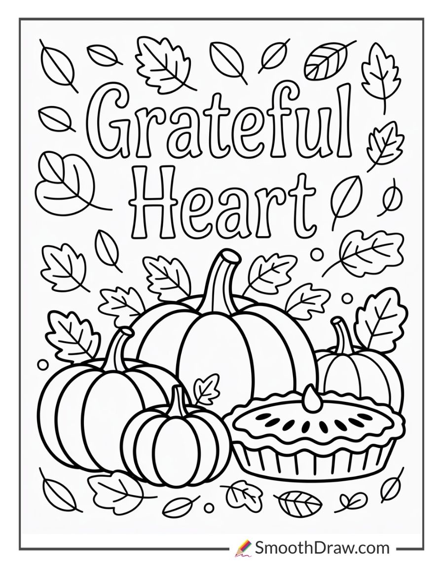 Thanksgiving Coloring Pages For Teens