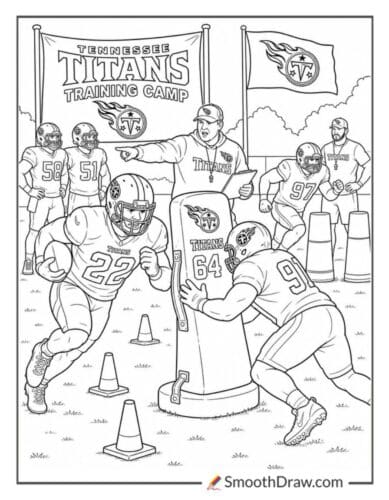 Titans Training Camp Practice