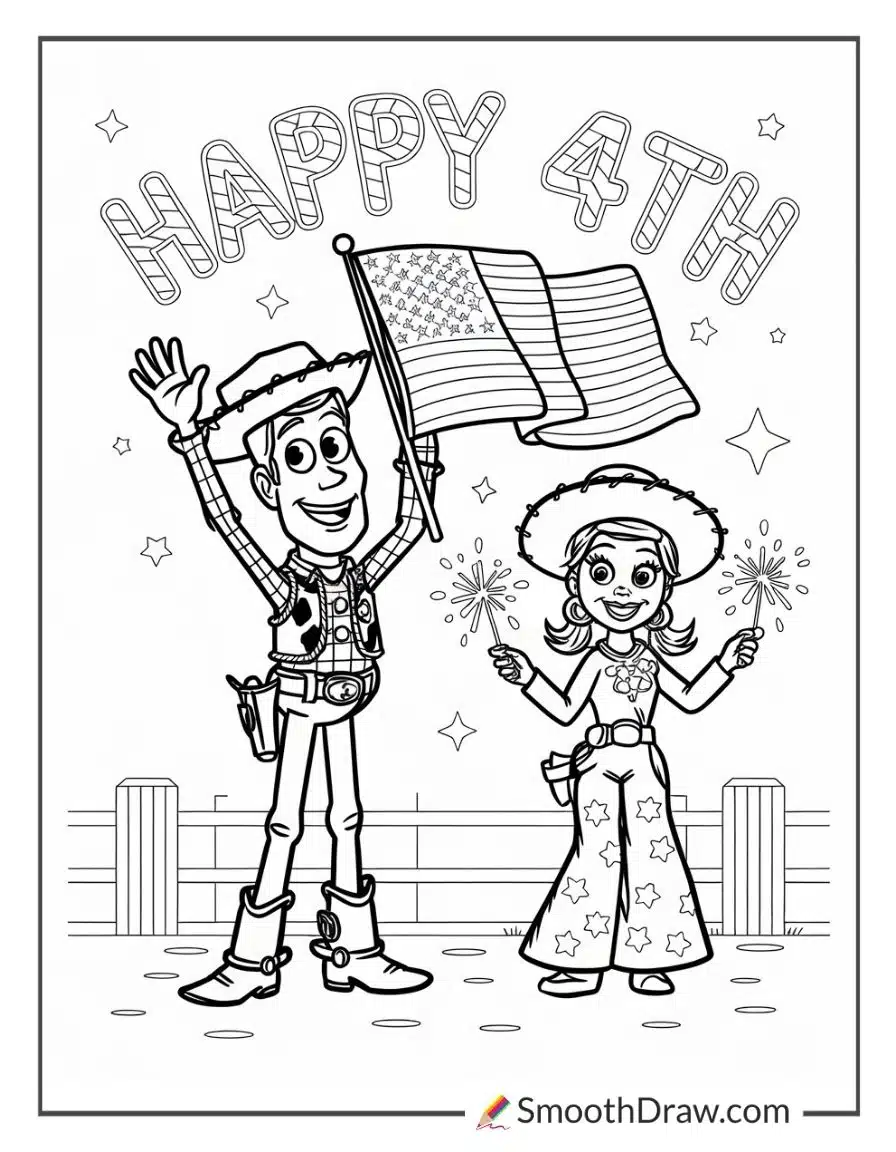 toy story 4th of july