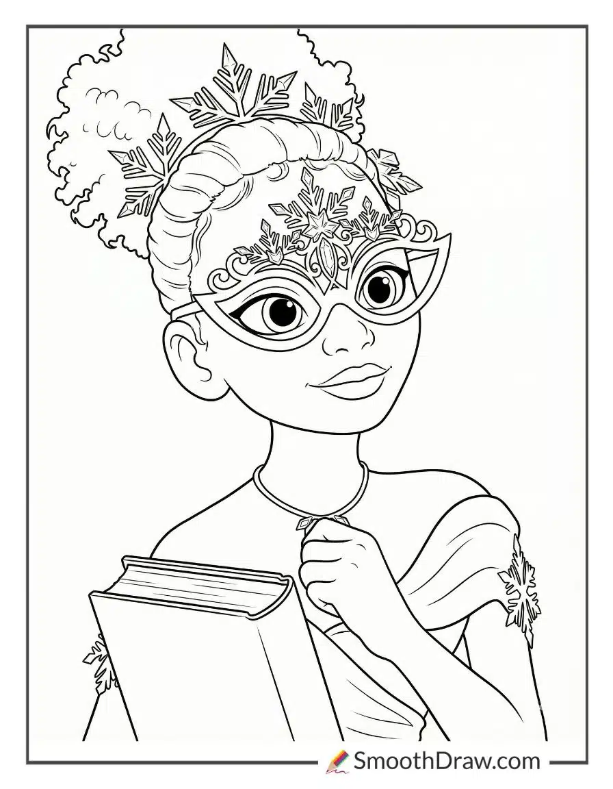 Unicorn Academy Coloring Pages Layla